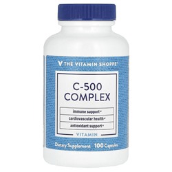 The Vitamin Shoppe C-500 Complex, 100 Capsules