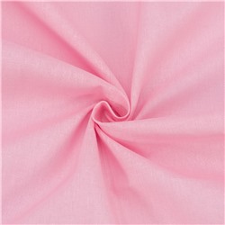 Ткань на отрез бязь гладкокрашеная 120 гр/м2 150 см цвет розовый
