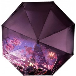 Зонт женский DINIYA арт.2235 полуавт 23(58см)Х8К