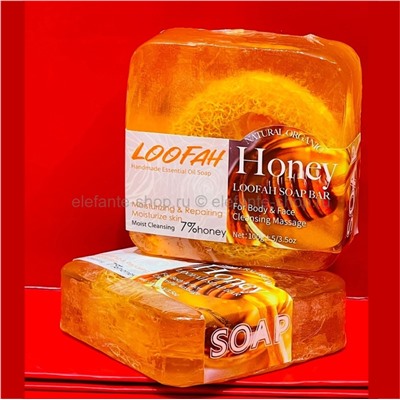 Мыло с эффектом пилинга LOOFAN Honey Soap 100g (125)