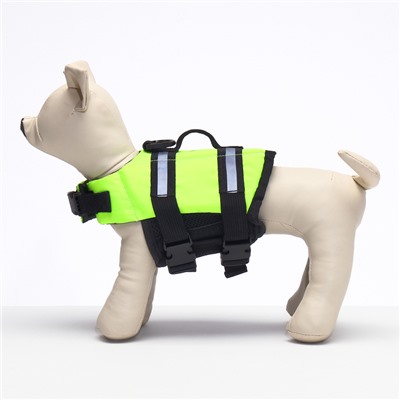 Спасательный жилет для собак 0-3 кг, размер XXS (ДС 15, ОГ 28-37, ОШ 19-27 см),