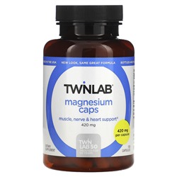 Twinlab Магний Капс, 420 мг, 100 капсул