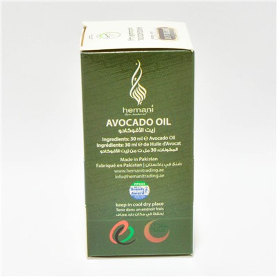 Масло Авокадо | Avocado Oil (Hemani) 30 мл