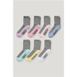 Multipack of 7 - days of the week - socks with motif