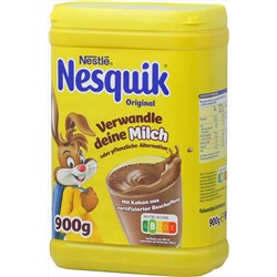 Nesquik. Какао растворимый 900 гр. пласт.банка