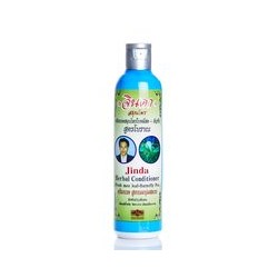 Тайский кондиционер от выпадения волос на травах JINDA 250 ml / JINDA CONDITIONER fresh mee 250 ml