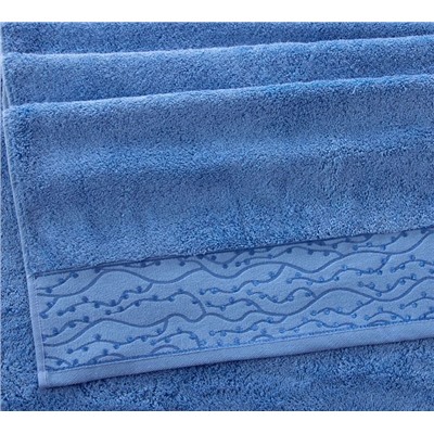 Полотенце махровое Айова небесно-голубой, Махровое полотенце 33х70