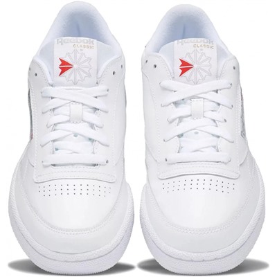 Кроссовки мужские CLUB C 85           WHITE/SHEER GREY, Reebok