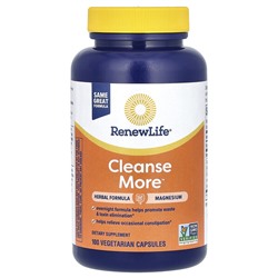 Renew Life Cleanse More, 100 растительных капсул - Renew Life - Очистка кишечника