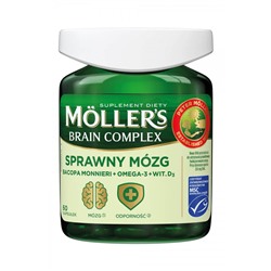 MOLLER'S Complex - Sprawny Mozg 60 капсул