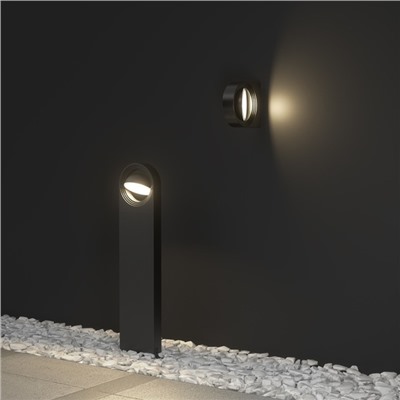 Светильник ландшафтный Arte Lamp San Francisco A1831PA-1BK, LED, 7 Вт, 7х16х70 см, 550 Лм, чёрный