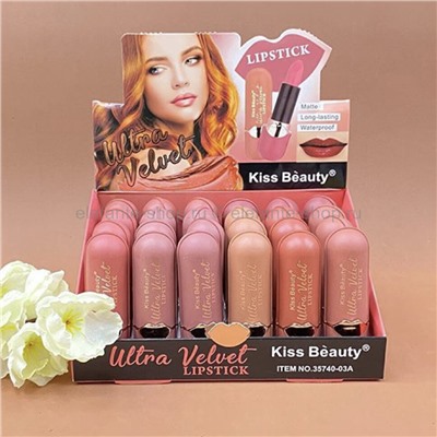 Набор помад Kiss Beauty Ultra Velvet Lipstick