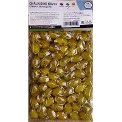Оливки   с/к   зелёные   Халкидики   "  EL GREKO   "   вакуум ( мелкие )   200  гр