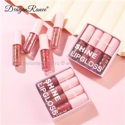 Набор блесков для губ Dragon Ranee Shine Lip Gloss #01 (106)