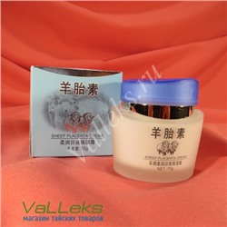 Антивозрастной увлажняющий крем для сухой кожи лица с экстрактом овечьей плаценты Sheep Placenta Cream, 70 гр