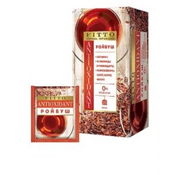 «Fitto», чай травяной Antioxidant Ройбуш, 25 пакетиков, 37 гр. KDV