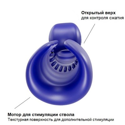 SVibe Инновационный мастурбатор EVO, синий