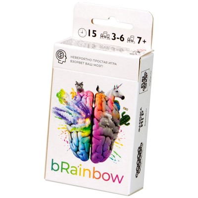 Наст.игра "Брейнбоу" (bRainbow) РРЦ 390 руб. (Фабрика игр)