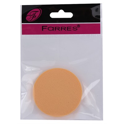 FARRES /FP-002/ Спонжик для макияжа круглый. (12)