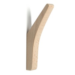 Крючок-вешалка деревянный №2, Бук, 1шт