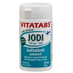 Vitatabs витамин с йодиумом 120 таблеток
