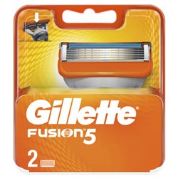 Gillette FUSION (2шт) RusPack orig