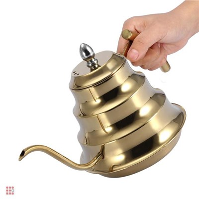 Чайник заварочный Zhujie Kettle, 1200 мл, Золото