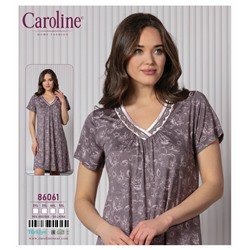 Caroline 86061 ночная рубашка 2XL, 3XL, 4XL, 5XL