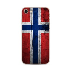 Силиконовый чехол Флаг Норвегии 1 на iPhone 7