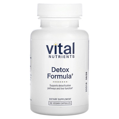 Vital Nutrients Детокс-формула, 60 веганских капсул
