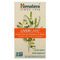 Himalaya LiverCare, 90 вегетарианских капсул