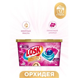 Капсулы для стирки Losk Малазийский цветок, 12шт