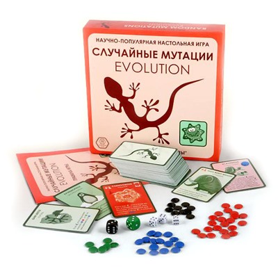 Карточная игра "Эволюция.Случайные мутации" дополнение арт.13-01-05