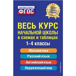 Весь курс начальной школы: в схемах и таблицах