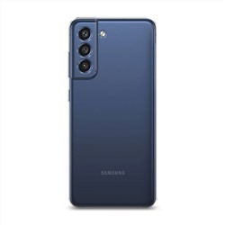 Силиконовый чехол без принта на Samsung Galaxy S21 FE 5G