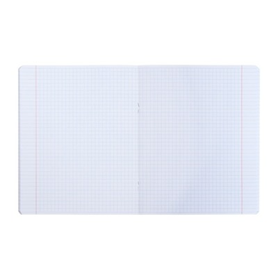 Тетрадь предметная "Яркая цветная", 48 листов в клетку "Геометрия", обложка мелованный картон, выборочный лак, со справочным материалом