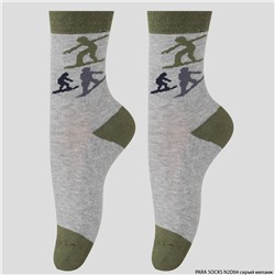 Носки детские Para Socks (N2D04) серый меланж