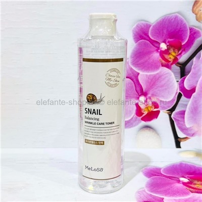 Тонер с улиточным муцином DR. MELOSO Snail Balancing Wrinkle Care Toner 300ml (78)