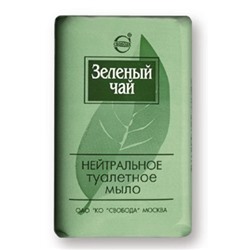 СВОБОДА Мыло туалетное "Зелёный чай" (в обертке-100гр). 36  / арт-1330941/