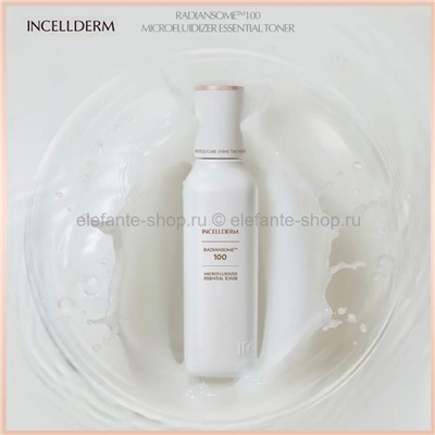 Омолаживающий тонер Incellderm Radiansome 100 Microfluidizer Essential Toner 100ml (51)