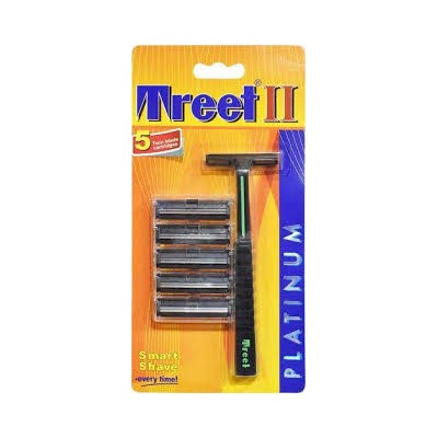 Пакистан5409.50010, Treet-II PLATINUM набор- ста-к Treet II Platinum+кассеты,1 ст-к +5кас/12сп/96шт