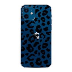 Силиконовый чехол Окрас леопарда фон на iPhone 12