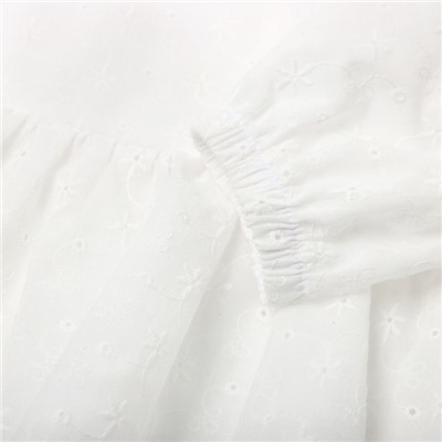 Комплект (Блузка и шорты) для девочки MINAKU цвет белый, рост 62-68 см