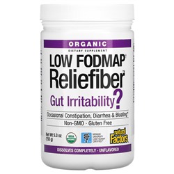 Natural Factors Органический Reliefiber низкого FODMAP, без вкуса - 150г - Natural Factors