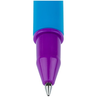 Ручка гелевая Color Stick черная, 0,5мм, корпус ассорти CGp_50101