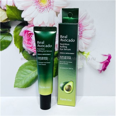 Сыворотка-роллер FarmStay Real Avocado Nutrition Rolling Eye Serum 25ml (125)