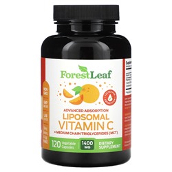 Forest Leaf Липосомальный Витамин С - 1400 мг - 120 растительных капсул - Forest Leaf