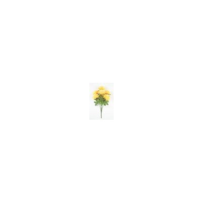 Искусственные цветы, Ветка в букете хризантема 7 голов (1010237)