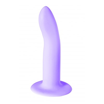 Нереалистичный дилдо Flow Stray Purple фиолетовый