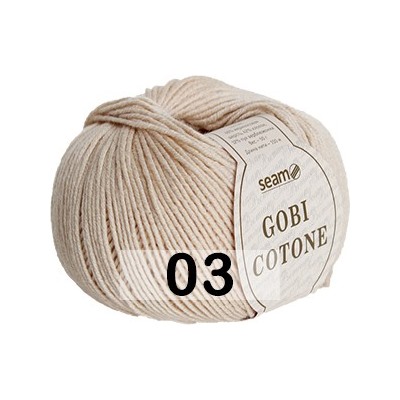 Пряжа Сеам Gobi Cotone